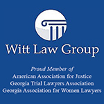 Witt Law Group | Pround Memeber of America Association for Justice georgia Trial Lawyer Associatioin Georgia Association for Women Lawyers